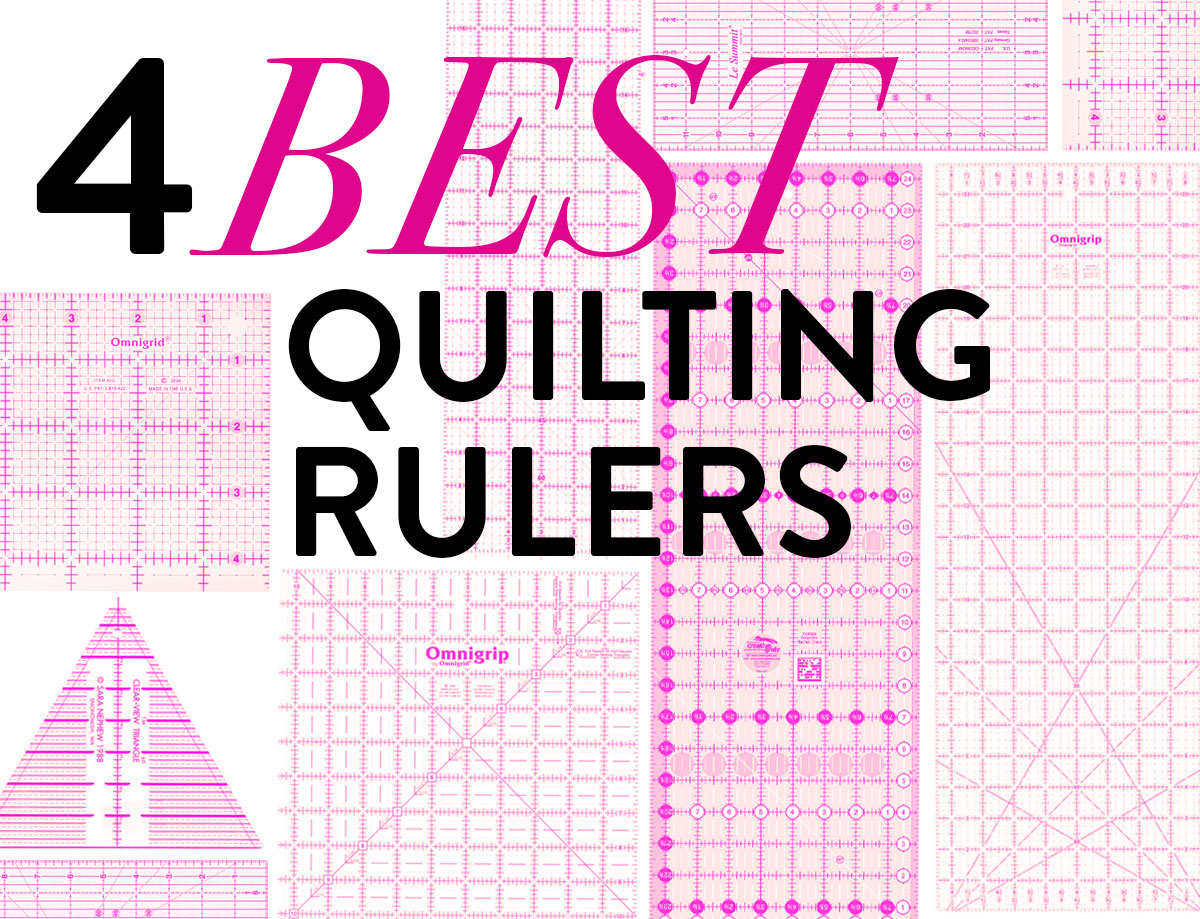 The 4 Best Quilting Rulers - Suzy Quilts